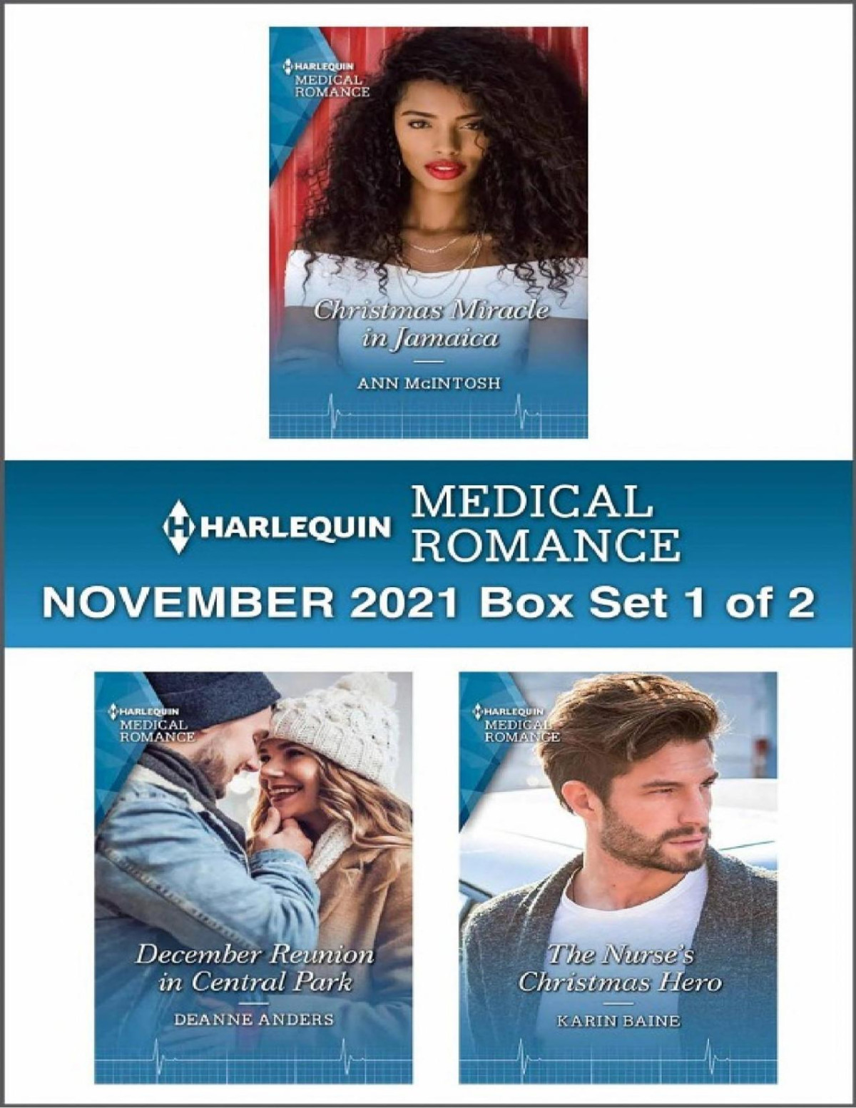 Harlequin Medical Romance November 2021 Box Set 1 Of 2 Ann Mcintosh Deanne Anders Karin Baine