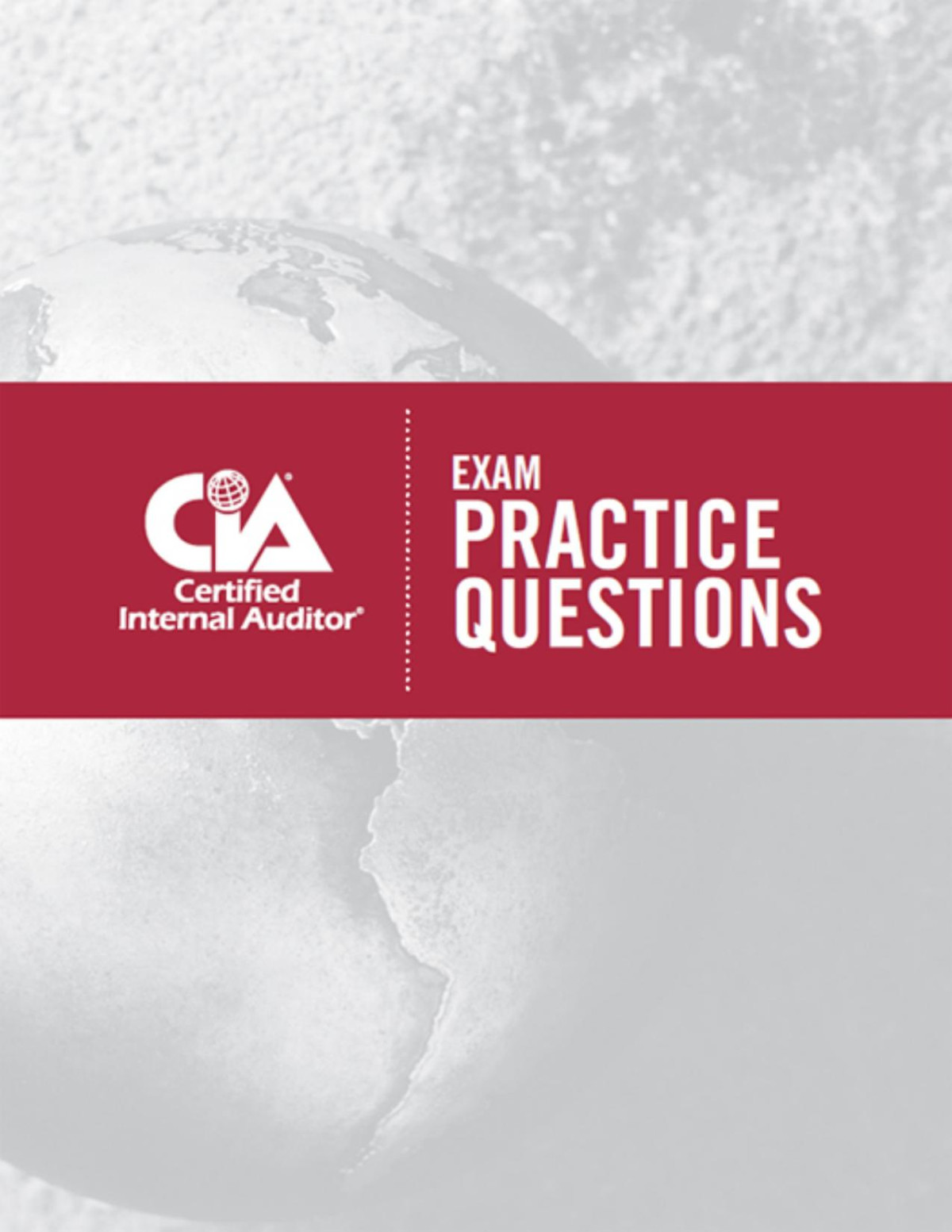 Certified Internal Auditor Exam Practice Questions N G Shankar