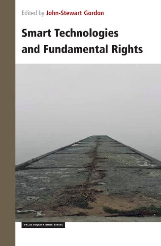 Smart Technologies And Fundamental Rights Johnstewart Gordon