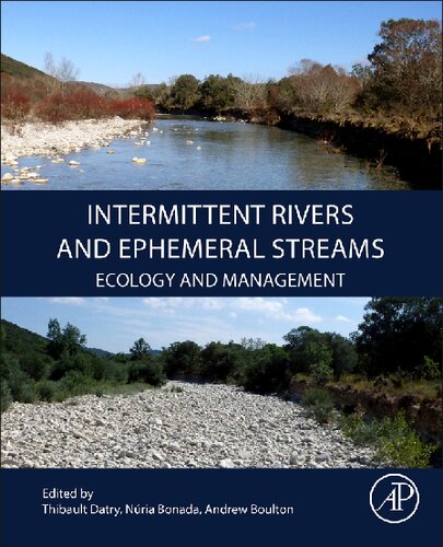 Intermittent Rivers And Ephemeral Streams Ecology And Management 1st Edition Thibault Datry Editor