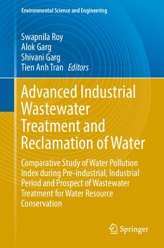 Advanced Industrial Wastewater Treatment And Reclamation Of Water 1st Ed 2022