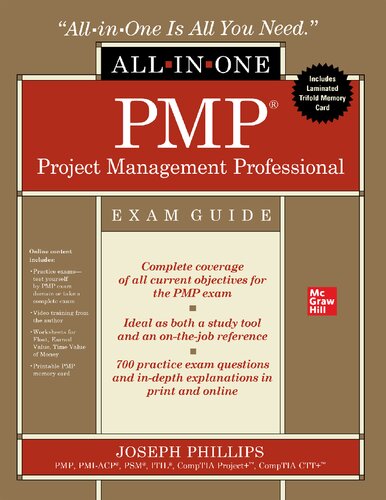 Pmp Project Management Professional Allinone Exam Guide Joseph Phillips