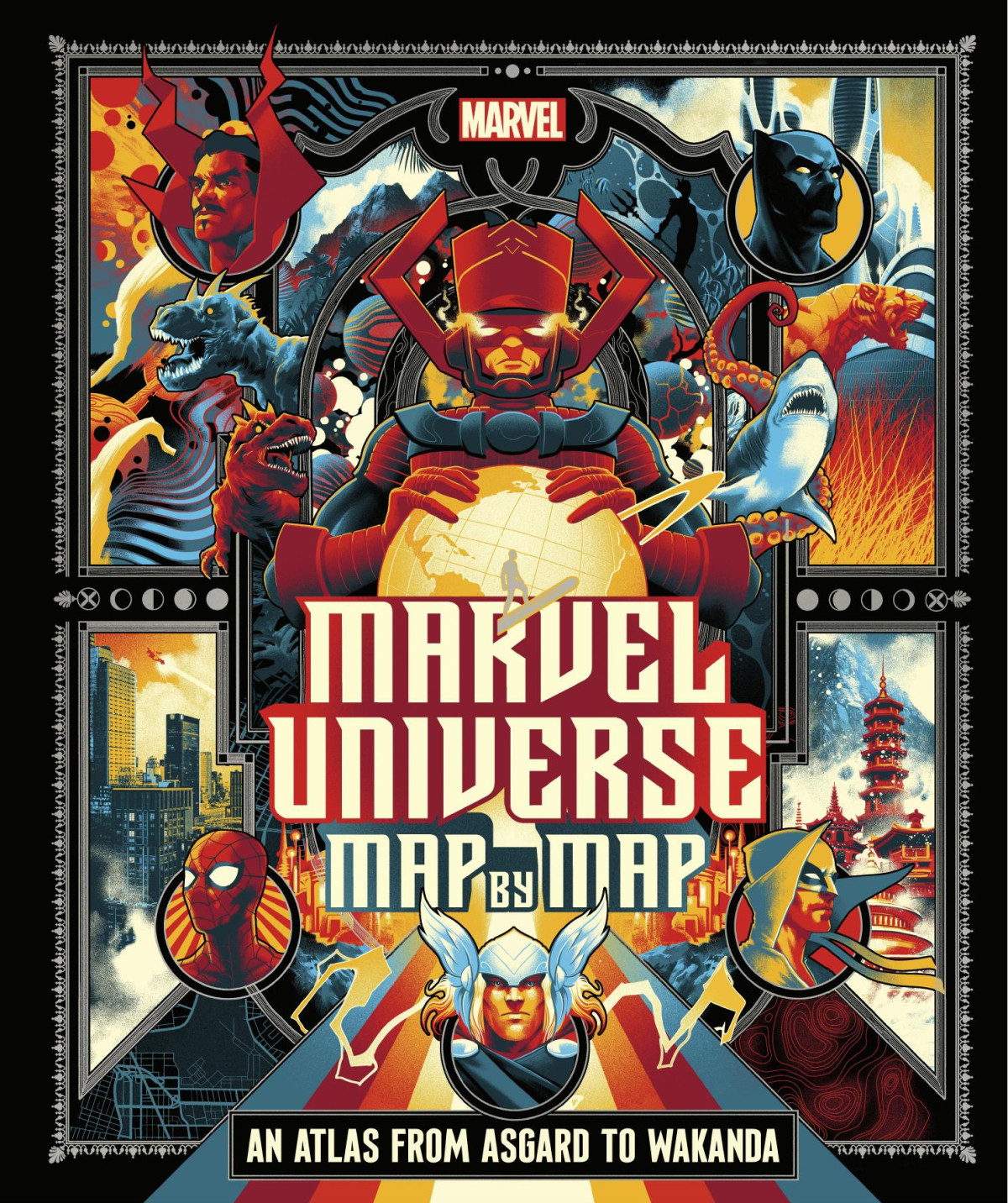Marvel Universe Map By Map Nick Jones