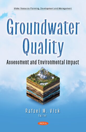 Groundwater Quality Assessment And Environmental Impact Vick