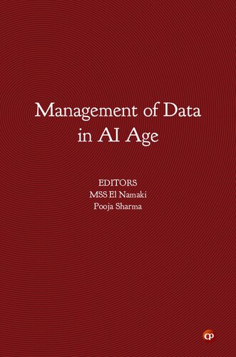Management Of Data In Ai Age Namaki Editor Mss El