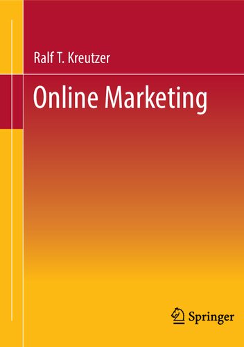 Online Marketing 1st Ed 2022 Kreutzer Ralf T