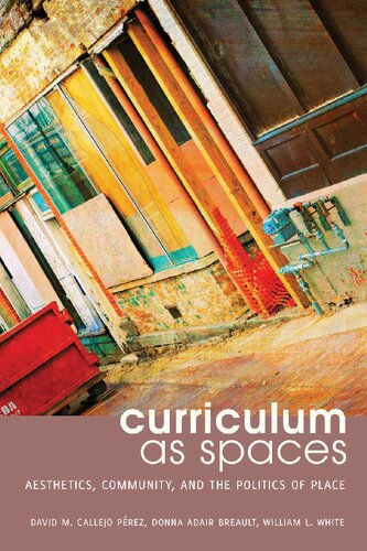 Curriculum As Spaces Aesthetics Community And The Politics Of Place David M Callejo Prez