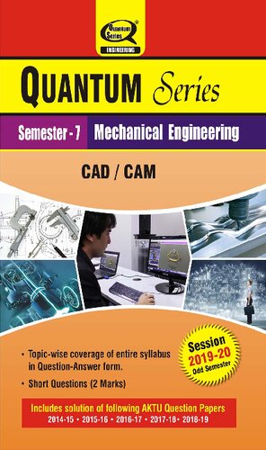 Quantum Series Cadcam 2nd Edition Hareesh Kumar Shubham Tyagi