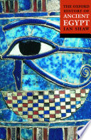 The Oxford History Of Ancient Egypt New Ed Ian Shaw