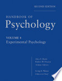 Handbook Of Psychology Volume 4 Experimental Psychology 2nd Edition Weiner