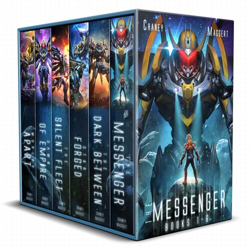 The Messenger Box Set The Messenger The Dark Between Star Forged The Silent Fleet Dawn Of Empire Worlds Apart Jn Chaney Terry Maggert