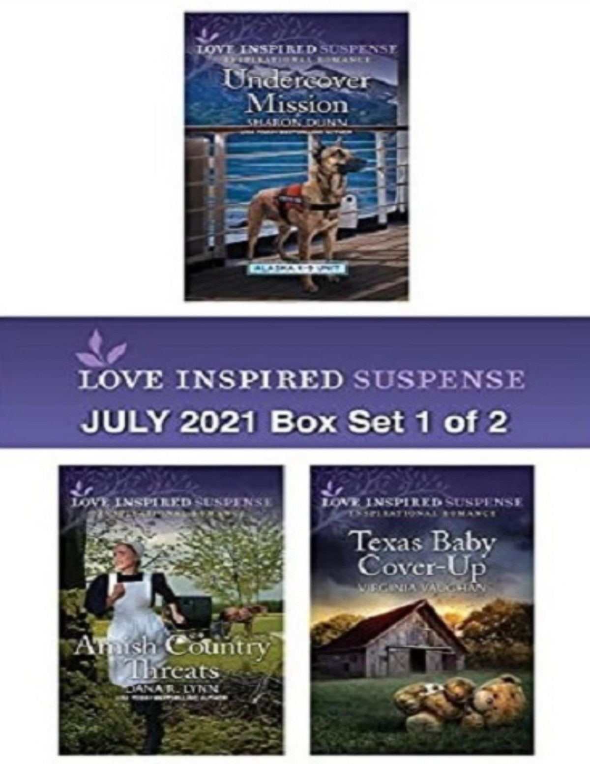 Love Inspired Suspense July 2021 Box Set 1 Of 2 Sharon Dunn Dana R Lynn Virginia Vaughan