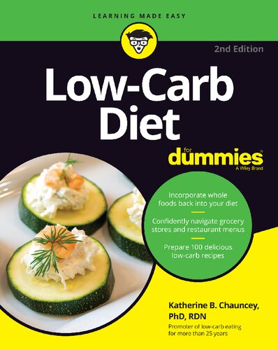 Lowcarb Diet For Dummies 2nd Edition Chauncey Katherine B