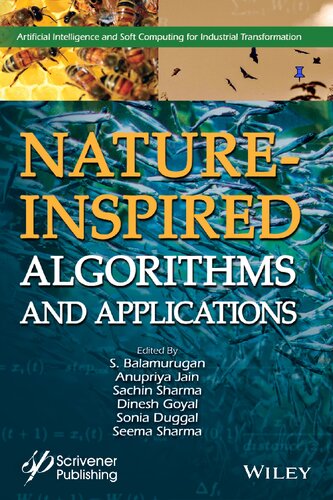 Natureinspired Algorithms And Applications 1st Edition S Balamurugan