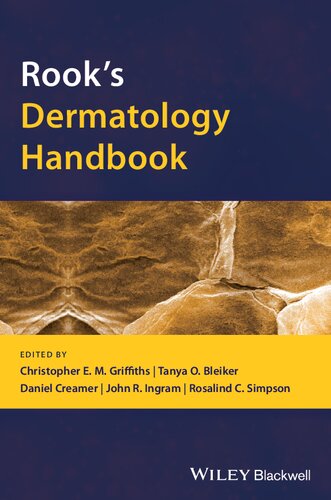 Rooks Dermatology Handbook 1st Edition Christopher E M Griffiths