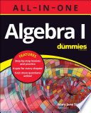 Algebra I Allinone For Dummies 1st Edition Sterling Mary Jane