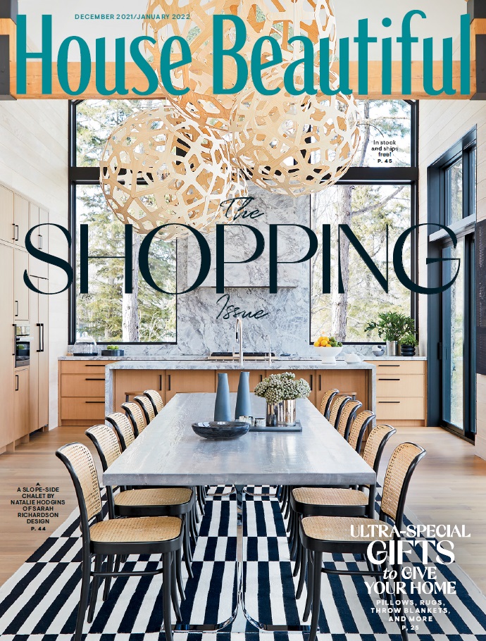 House Beautiful Usa December 2021january 2022 House Beautiful Usa