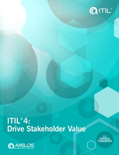 Itil 4 Drive Stakeholder Value Axelos