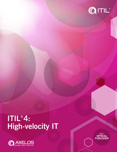 Itil 4 High Velocity It Axelos