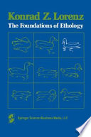 The Foundations Of Ethology K Lorenz