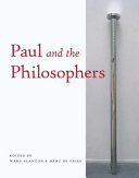 Paul And The Philosophers 1st Edition Ward Blanton Hent De Vries