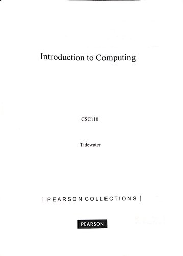 Introduction To Computing 19th Edition Glenn Brookshear Dennis Brylow