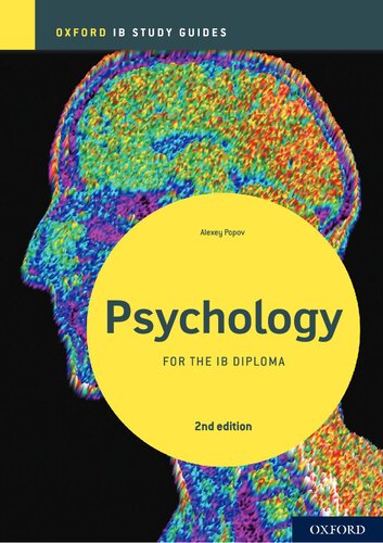 Ib Psychology Study Guide Oxford Ib Diploma Programme Study Guide Alexey Popov
