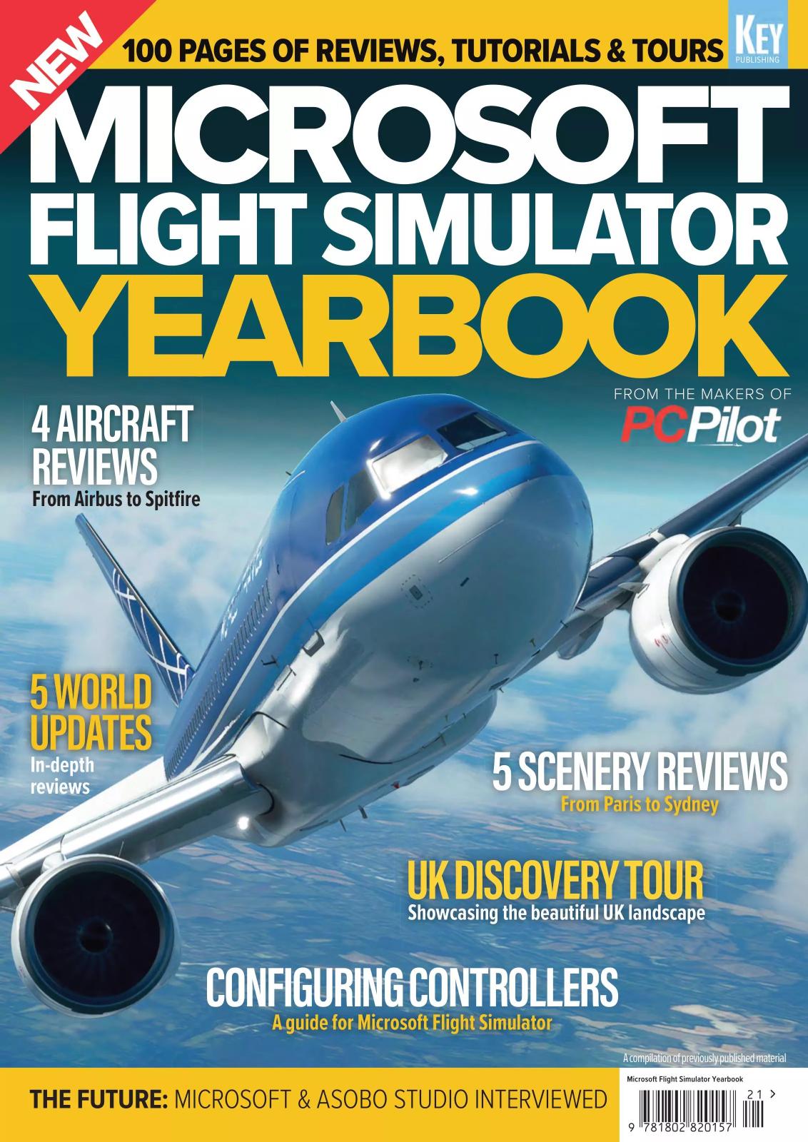 Microsoft Flight Simulator Yearbook 2021 2021th Edition Derek Davis