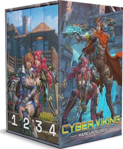 Cyber Viking Box Set 14 Cyber Viking 1 2 3 4 1st Edition Marcus Sloss