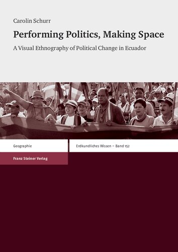 Performing Politics Making Space Carolin Schurr