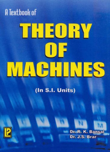 A Textbook Of Theory Of Machines Rk Bansal