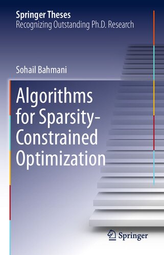 Algorithms For Sparsityconstrained Optimization Sohail Bahmani