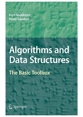 Algorithms And Data Structures The Basic Toolbox Kurt Mehlhorn