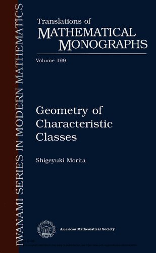 Geometry Of Characteristic Classes Shigeyuki Morita