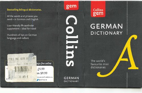 Collins Gem German Dictionary 12th Edition Collins Gem