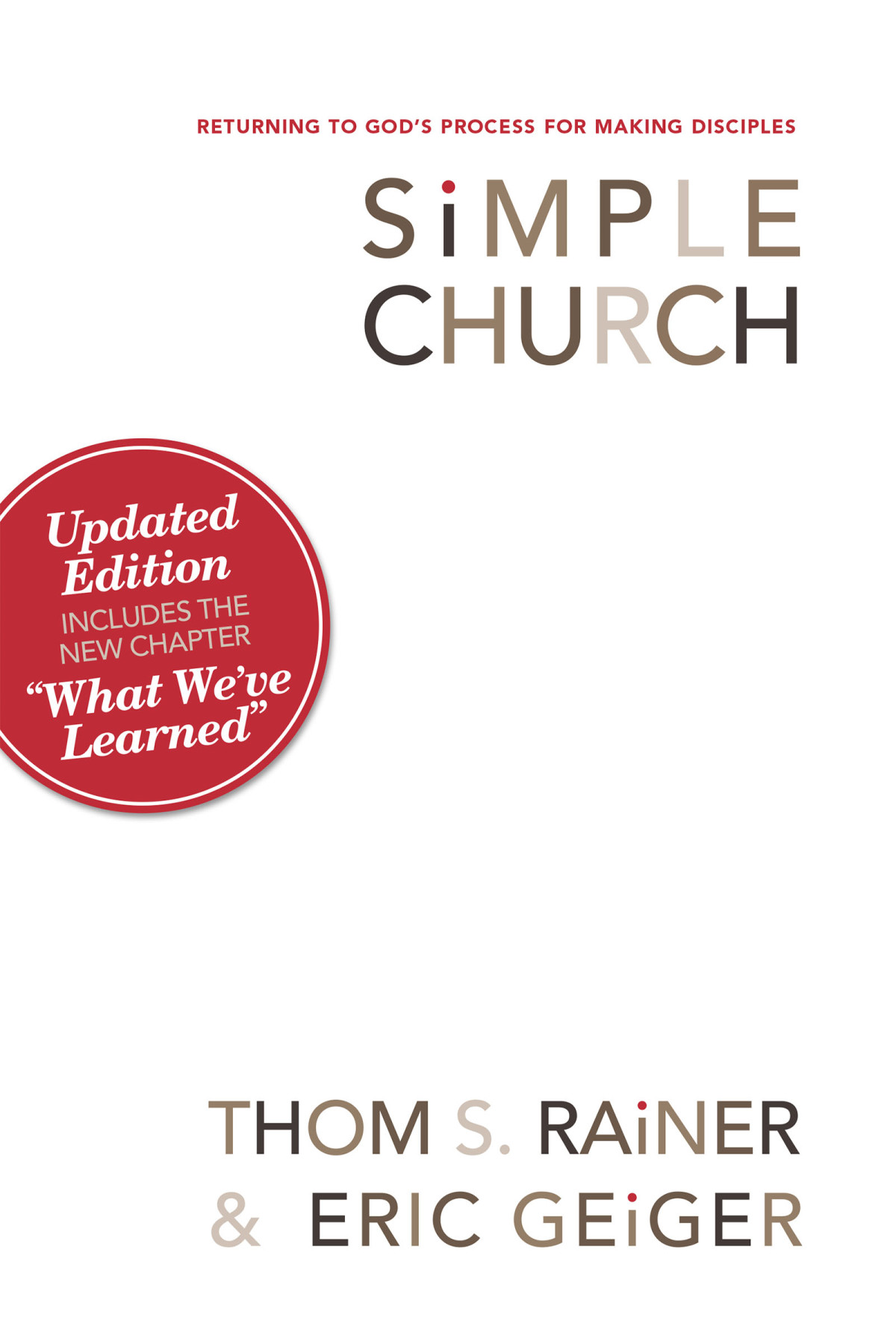 Simple Church Thom S Rainer Eric Geiger