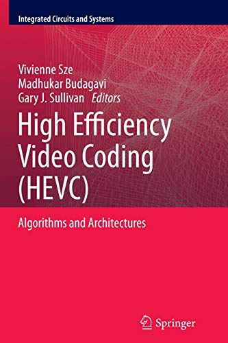 High Efficiency Video Coding Hevc Algorithms And Architectures Vivienne Sze