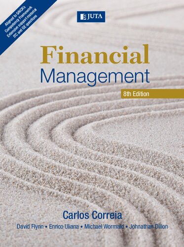 Financial Management 8th Edition Carlos Correia David Flynn Enrico Uliana Michael Wormald Johnathan Dillon
