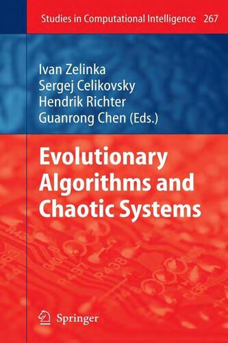 Evolutionary Algorithms And Chaotic Systems Ivan Zelinka Sergej Celikovsk
