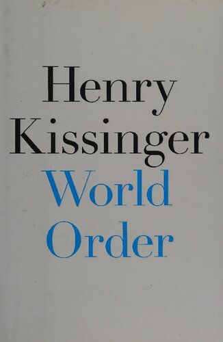 World Order Henry Kissinger