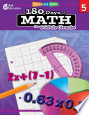 180 Days Of Math For Fifth Grade Practice Assess Diagnose 180 Days Of Practice Jodene Smith