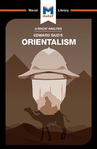 An Analysis Of Edward Saids Orientalism 1st Edition Riley Quinn