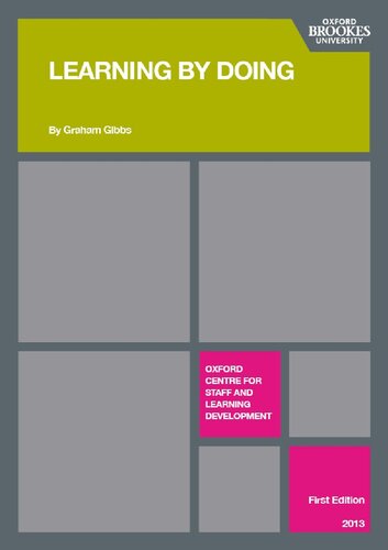 Learning By Doing A Guide To Teaching And Learning Methods 1st Edition Graham Gibbs