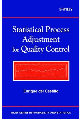 Statistical Process Adjustment For Quality Control No Ocr Enrique Del Castillo