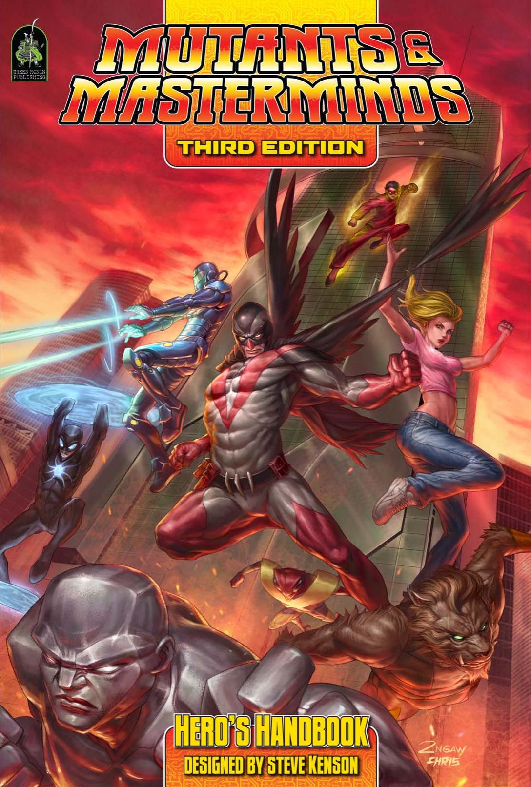 Mutants Masterminds Third Edition Heros Handbook 3rd Edition Steve Kenson