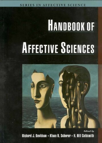 Handbook Of Affective Sciences 1st Edition Richard J Davidson