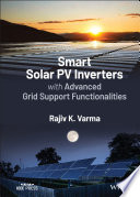 Smart Solar Pv Inverters With Advanced Grid Support Functionalities 1st Edition Varma Rajiv K