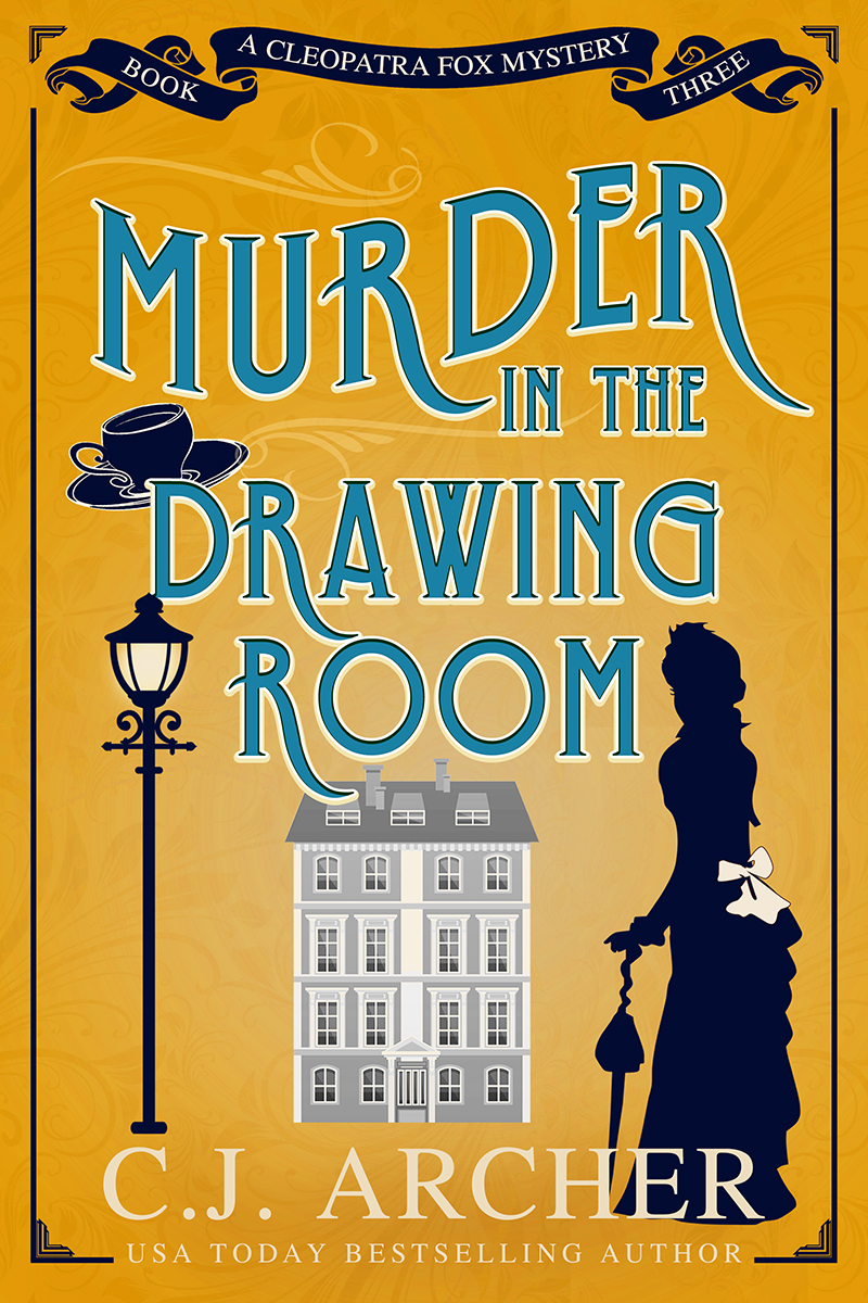 Murder In The Drawing Room Cleopatra Fox Cozy Mysteries 3 Kindle Cj Archer Et El