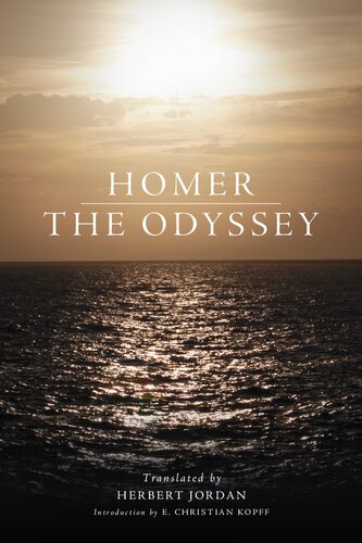 Homer The Odyssey E Christian Kopff Herbert Jordan