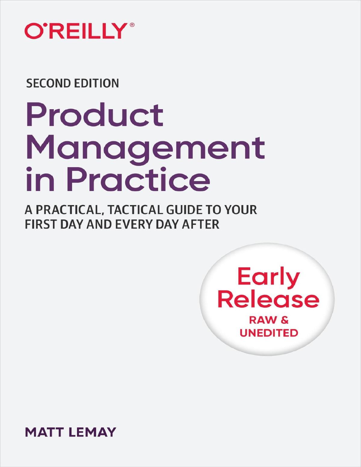 Product Management In Practice 2nd Edition 2nd Matt Lemay